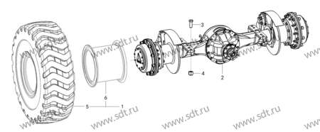 Болт М24*2*100 - 4011000520