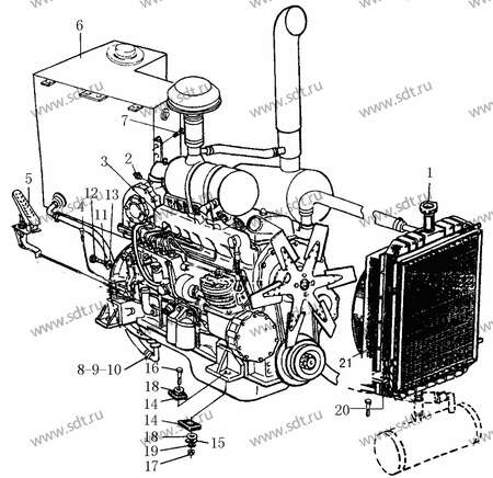 Датчик температуры ZL50F.1-1 - 3010900168