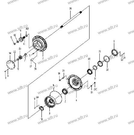 Кольцо lgb308-440 x 3,5 - 4041000020