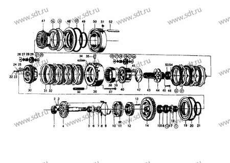 Корпус обгонной муфты - 3030900165/ZL50.3.5-30A