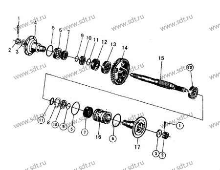 Корпус сальника - 3030900119 /ZL50.3.3-3