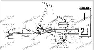 Насос шестеренный спаренный CBGJ2063/2040 - 4120000866