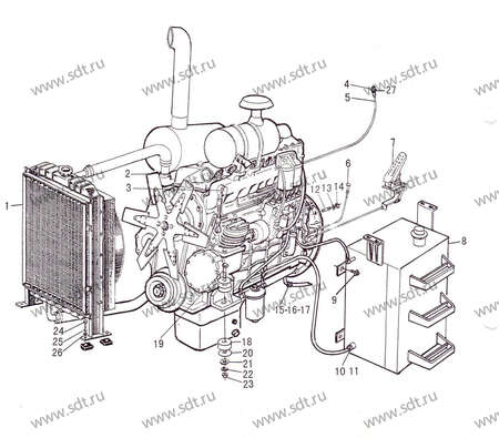 Радиатор LYZL30F-2 - 4120000272